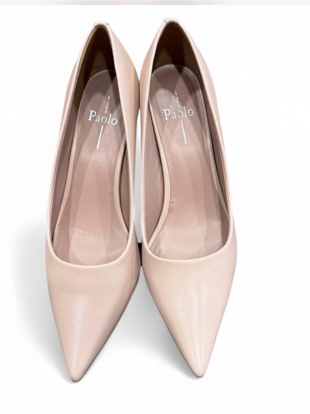 LINEA Paolo Paris-L Nappa PU Pointed Toe Pumps 9.5 M